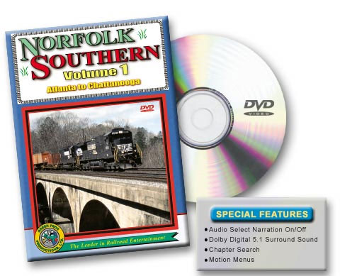 Norfolk Southern Volume 1, Atlanta to Chattanooga DVD