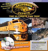 California Zephyr Ultimate Fan Trip Emery Gulash DVD