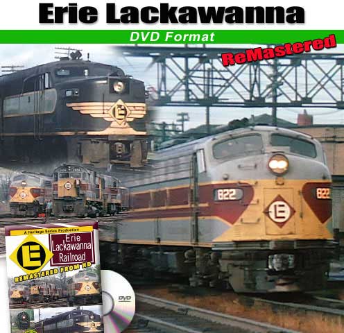 Erie Lackawanna Railroad by Emery Gulash