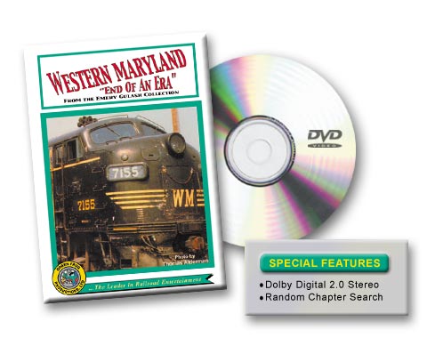 Western Maryland End of an Era Emery Gulash Collection DVD