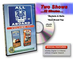 All Aboard Vol11 Rockets & Rails-The NASA Railroad & The East Broad Top DVD