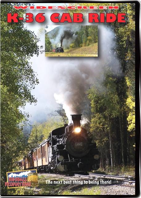 K-36 Cab Ride - Durango & Silverton Narrow Gauge Railroad