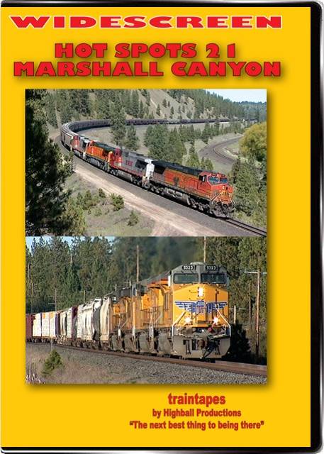 Hot Spots 21 Marshall Canyon Washington - Union Pacific and Canadian Pacific
